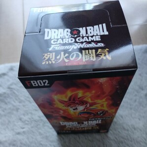 完全未開封 烈火の闘気 ドラゴンボール スーパーカードゲーム 悟空 フュージョンワールド ブースターパック 1box 24パック入りの画像2