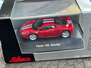  Schuco 1/87 Ferrari 458 speciale used хорошая вещь 