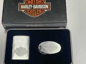 2001年　ハーレー　harley-davidson ロゴマーク　キーホルダー付　ZIPPO　USED美品