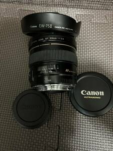 Canon LENS EF 20mm 1:3.8 ULTRASONIC オートフォーカスレンズ 中古品