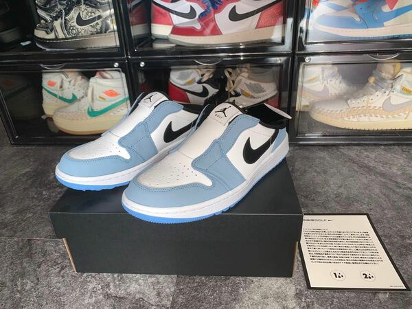 (新品)Nike Air Jordan 1 Mule Golf "University Blue"