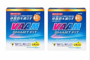 VAAM ヴァーム　スマートフィット　パウダー　レモン風味20本×2箱　合計40本　新品　明治　賞味期限2025年1月以降