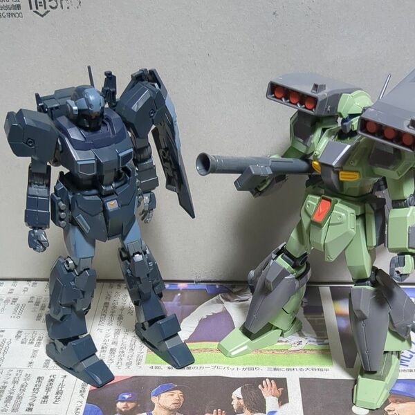 ガンプラhgシリーズ　ジェスタ、スタークジェガンhg