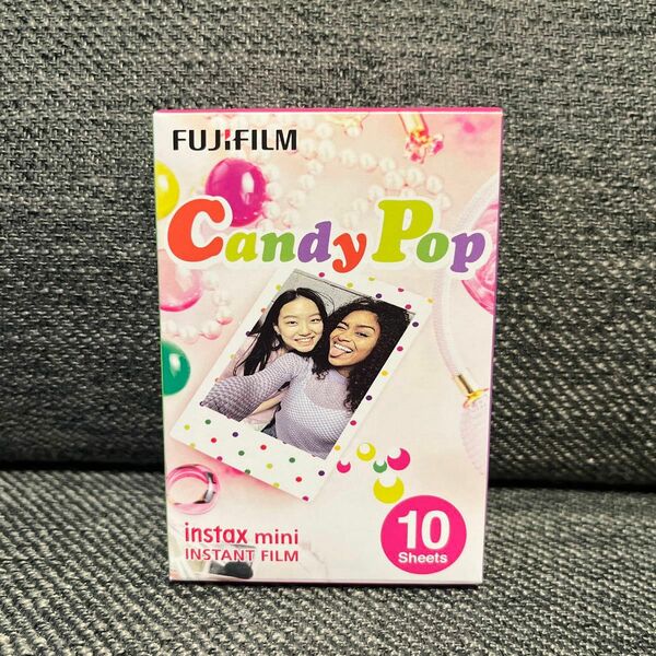 新品　チェキ フィルム　FUJIFILM instax mini Candy Pop 1点