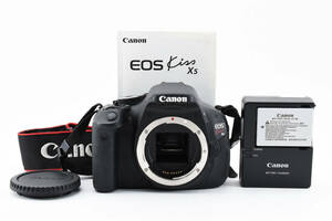 ★美品★ Canon EOS Kiss X5 ボディ ★シャッター回数3063 キヤノン イオス 一眼デジタルカメラ A213 