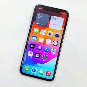 中古 iPhone11 64GB　MWLU2J/A ホワイト SIMフリー バッテリー76％　判定〇