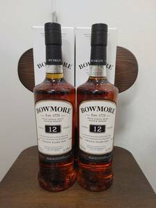  not yet . plug BOWMORE bow moa 12 year 40% 700ml 2 pcs set set sale 