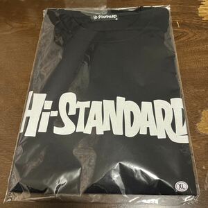  new goods Hi-STANDARD T-shirt XL black is chair takenyokoyama pizza of death width mountain .fatwreck NOFX no use for a name free shipping 