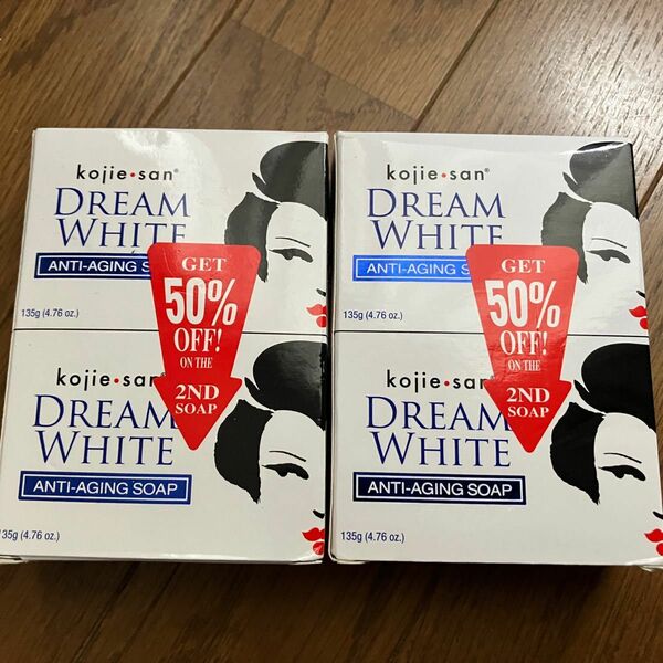 kojie san DREAM WHITE Soap 135g × 2個 ホワイトニングソープ ☆