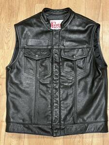 lil joes leather ベスト hells angels sons of anarchy ヘルズエンジェルス HA leather ハーレー バイカー 革ベスト サンズオブアナーキー