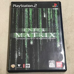 PS2ソフト　エンター ザ マトリックス　ENTER THE MATRIX