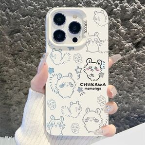  iPhoneX用　ちいかわ　カバー　ケース　モモンガ