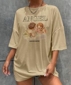 SHEIN ANGEL Tシャツ XL（JP-3XL）オーバーサイズ