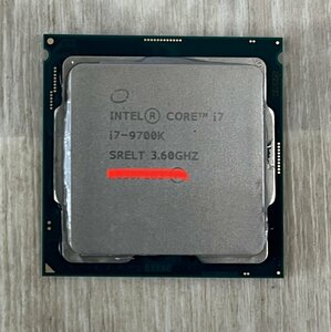 ■送料無料■　CPU Intel CORE I7-9700ｋ 3.60GHZ 動作確認済み　