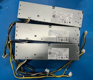 3個まとめ AC255AS-00 DELL Optiplex 3020,7020,9020SFF用 等用 電源ユニット 電源255W 動作確認済み　中古品