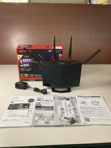 ★ BUFFALO WXR-5700AX7P 無線 ルーター WiFi 6 Wi-Fiルーター 動作確認済み 箱付き