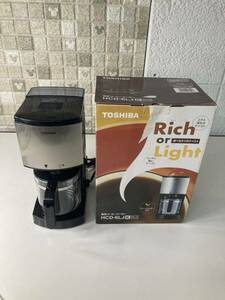 ★ TOSHIBA 東芝 コーヒーメーカー モーニング 家電 動作確認済み 箱付き キッチン 食卓