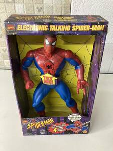 * Spider-Man/Electronic Talking Spider-Man Человек-паук marvelma- bell фигурка игрушка bizTOYBIZ коллекция выход звука подтверждено 