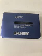 ★ SONY ソニー WM-FX77 カセットプレーヤー WALKMAN ウォークマン【中古/現状品/動作未確認ジャンク】_画像4