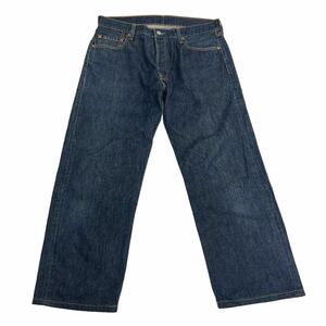 ★状態良★【フィリピン製】 Levi's 501 /リーバイス 03501-01 濃紺 インディゴ デニムパンツ ジーンズ 人気サイズ W36 L32 O-2110