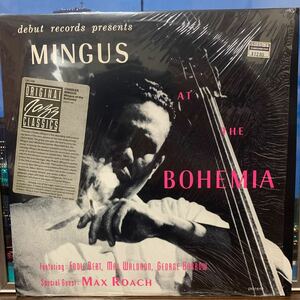 米OJC盤 チャールズ・ミンガス／Mingus at the Bohemia／マルウォルドロン、マックスローチ／1955年NYカフェボヘミア／シュリンク美盤