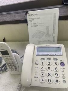 シャープ留守番電話　JD-V36 子機付き　完動品　美品