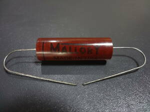 MALLORY 0.05μF 600V Vintage フィルムコンデンサー 未使用品