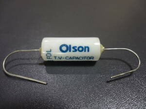 OLSON 0.05μF 600V Vintage ペーパーコンデンサー 未使用品