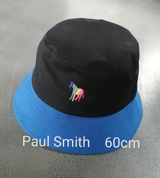 Paul Smith ポールスミス バケットハット 帽子　 外周62cm　シーズンゼブラ