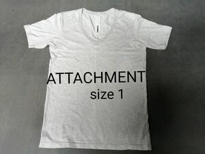 ATTACHMENT アタッチメント 半袖Ｔシャツ メンズ1（S）カズユキクマガイ