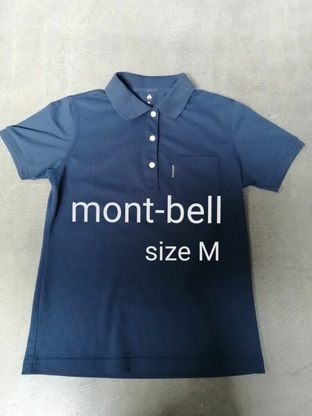 mont-bell　モンベル　半袖ポロシャツ　レディースM