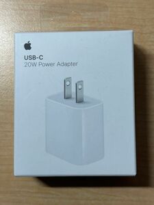 【未使用】Apple 純正 20W USB-C 電源アダプタ