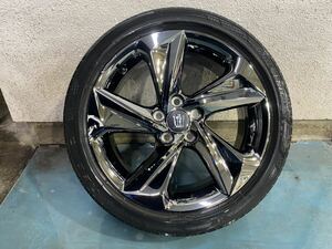 【中古】クラウン RS 純正 アルミ ホイール 18インチ 8J ＋45 114.3 5H タイヤ 225/45R18 ブリヂストン レグノ GR001 AZSH20