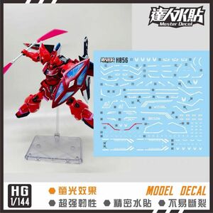 HG 1/144 ゲルググメナース（ルナマリア・ホーク専用機）用水転写式デカール