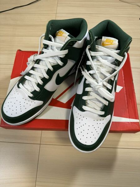 Nikeナイキ Dunk ダンクHigh “Noble Green” 28.5cm