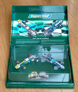 1/32 スロットカー SUPER SLOT LOTUS EAGLE ロータス49クラーク＆ダンガーニーイーグル 2台 フォーミュラーカー F1 希少 レア