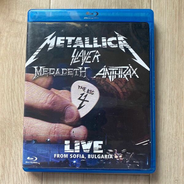 【Blu-ray】BIG4 LIVE FROM SOFIA Metallica Slayer Megadeth Anthrax