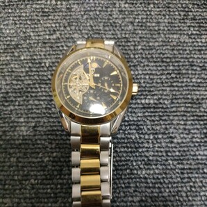 美品 稼働品 TEVISE 自動巻 手巻付 ブラック文字盤色 腕時計の画像1