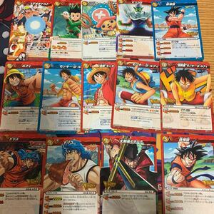 ミラバト ミラクルバトルカードダス　まとめ売り　ワンピース　トリコ　ドラゴンボール　ナルト