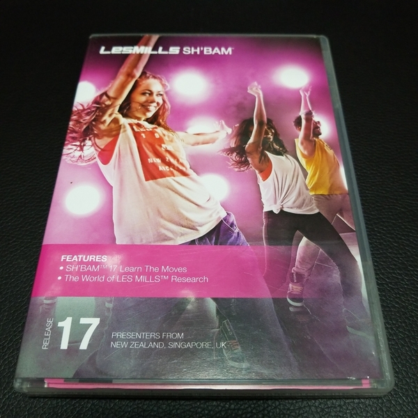 再生検査済！正規品 レスミルズ シバム 17 教習用 DVD CD ノート lesmills リーボック コナミ ゴールドジム ダイエット ダンス 洋楽 筋トレ