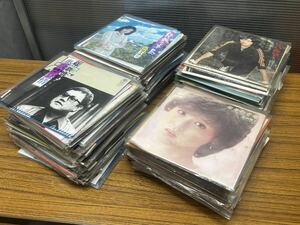 C23 邦楽　洋楽　民謡　歌謡曲　レコード　ソノシート　167枚まとめ　EP盤　C-C-B 森進一　八代亜紀　北島三郎　松田聖子　山口百恵 