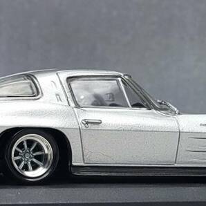 1/43 日産 チェリー改 コルベット改 カルマンギア改 ３点まとめて アルミ製 深リム 国産名車プレミアム／ミニチャンプス製の画像6