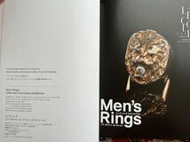 ヴァンクリーフアーペルレコールによる、話題の展覧会＂Men's Rings＂ VanCleef&Arpels LECOLE イヴ・ガストゥコレクション！図録_画像3