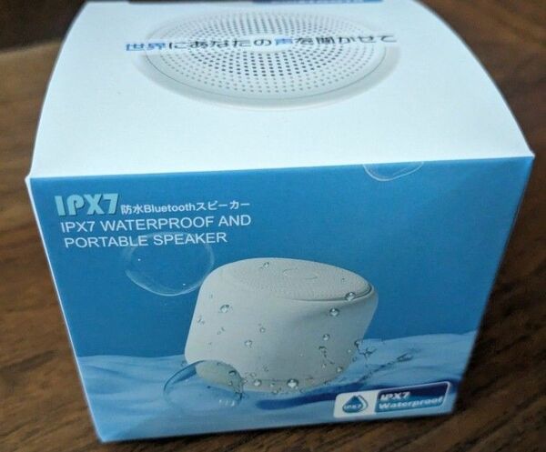 Bluetooth スピーカー IPX7 防水 コンパクト 風呂 ワイヤレス