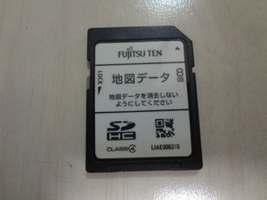 エクリプス 8GB 地図データ SDカード 中古 検)ECLIPSE/FUJITSU/富士通テン/更新/バージョンアップ