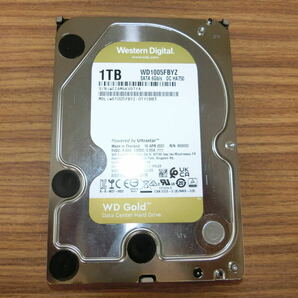 WD GOLD 1TB HDD SATAハードディスク　3.5インチ　中古　