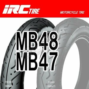 IRC MB48 KSR110 KSR80 TDR80 ズーマーX KSR50 ブロード50 キャビーナ90 100/90-12 49J TL 100-90-12 フロント タイヤ