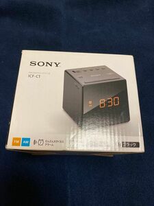 「値下げ　新品」SONY FM/AMクロックラジオ　ICF-C1