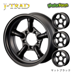 送料無料 モーターファーム J-TRAD 5.5J-16 -25 5-139 (16インチ) 5H139 5.5J-25【2本セット 新品】