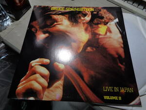 ブルース・スプリングスティーン,BRUCE SPRINGSTEEN/LIVE IN JAPAN VOLUME Ⅱ(TOKYO, OLYMPIC POOL APRIL 15, 1985)(BS 5162 MINT 2LP